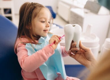 Dentistry little girl Dentistry little girl